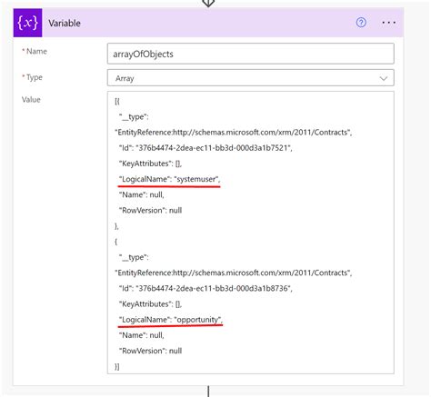 Select values from an array using Select action in a Power.